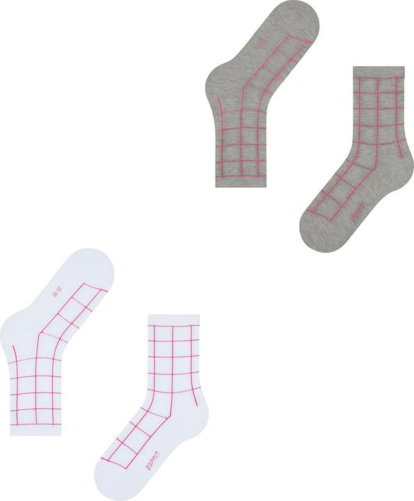 Produktbild Esprit Sketched Grid SO 2P (2er Pack, 35 - 38)