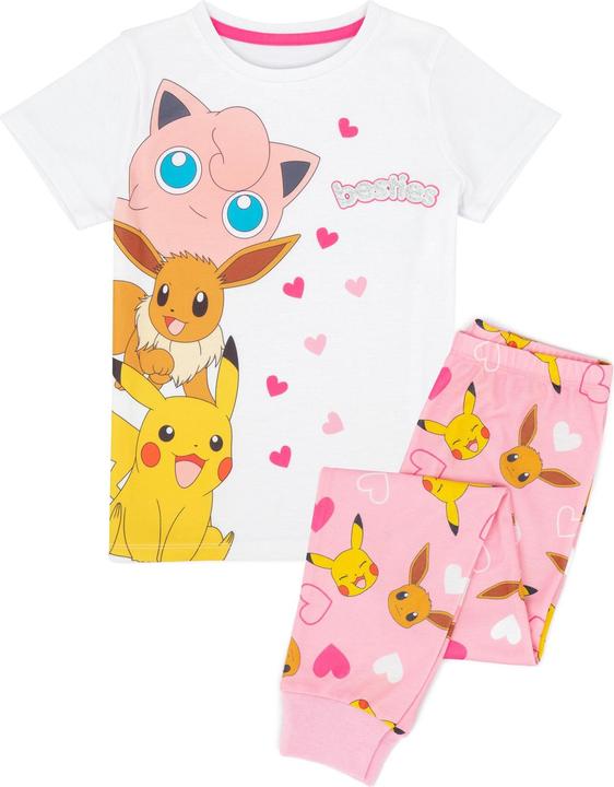 Pokémon Mädchen Besties Langes Bein Pyjama Set (146, 152)
