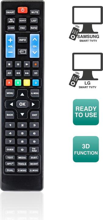 Produktbild Ewent Mando A Distancia Para Smart TV Lg Y Samsung