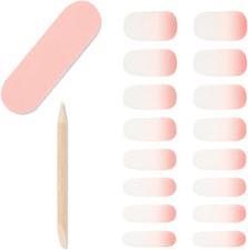 Actual product image Ardell Nail Addict - Nail Strips Rosey Cheeks (White, Pink)