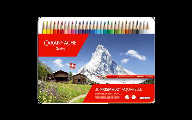 Actual product image Caran d'Ache Prismalo Aquarelle Metallschachtel (Multicoloured, 30 x)