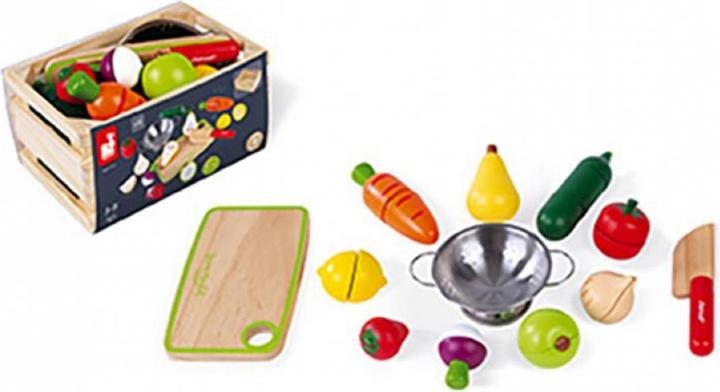 Image du produit Janod Maxi Set Fruits & legumes a decouper