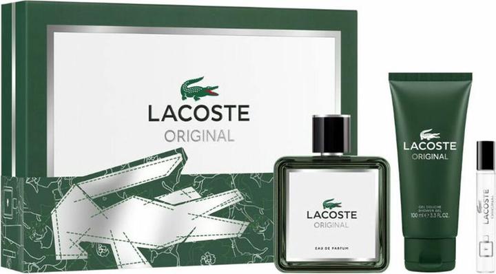 Immagine prodotto Lacoste Original Eau De Parfum Spray 100ml Set 3 Pezzi (Eau de parfum, 100 ml)
