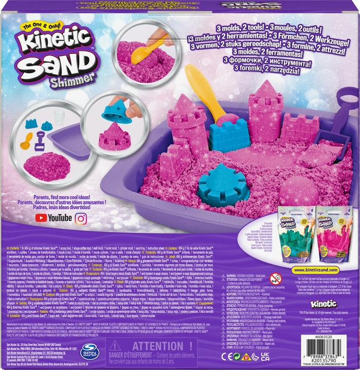 Actual product image Spin Master Kinetic Sand Shimmer