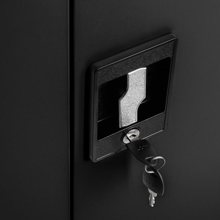 Immagine prodotto tectake 4x Armadio portadocumenti a 5 scomparti (180 x 90 x 40 cm)