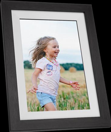 Produktbild Benel Frameo Digitaler Fotorahmen HF-101WB Braun 10.1 Inch (10.10", 1280 x 800 Pixel)