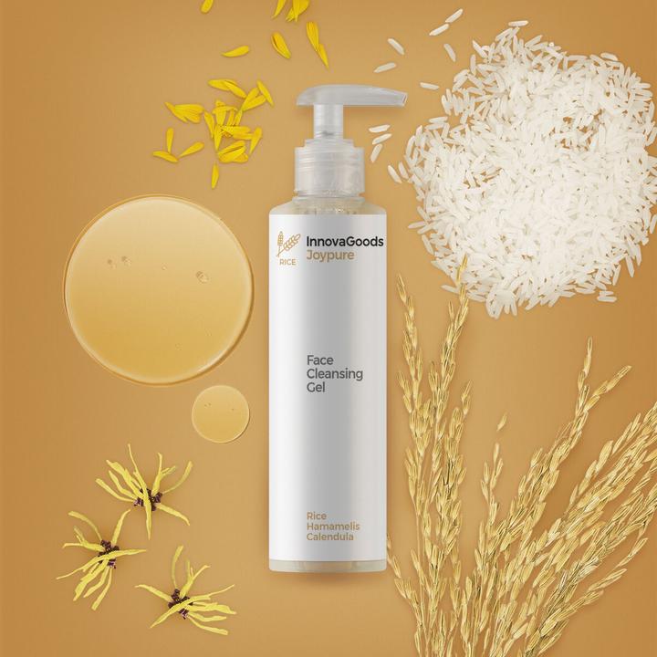 Actual product image InnovaGoods Facial cleansing gel Rice Joypure 200 ml (Gel, 200 ml)