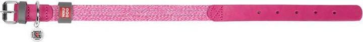 Actual product image Waudog Classic dog collar with QR codePink, GrM (M, Dog, Dog sport)
