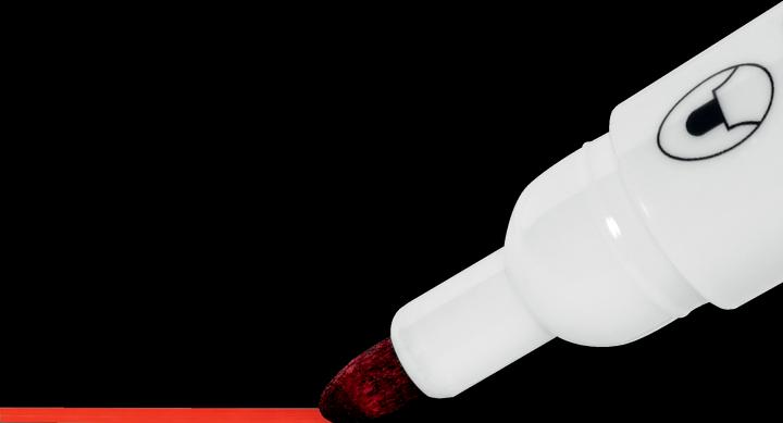 Image du produit Nobo Marqueur de planche Glide (Rouge, 2 mm, 10 x)