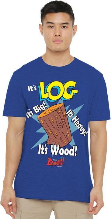 Immagine prodotto Ren & Stimpy It's Log Maglietta Adulto Unisex (M)
