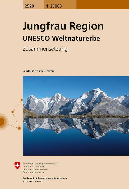 Produktbild LANDESKARTEN 1:25 000 - Zusammensetzung