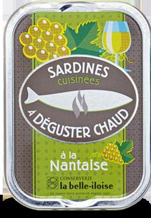 La Belle Iloise Sardines "à la nantaise" à rôtir (115 g)