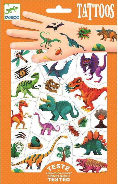 Produktbild Djeco Tattoos Dino Club