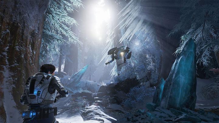 Actual product image Microsoft Gears 5 (Xbox Series X, Xbox One X, DE)