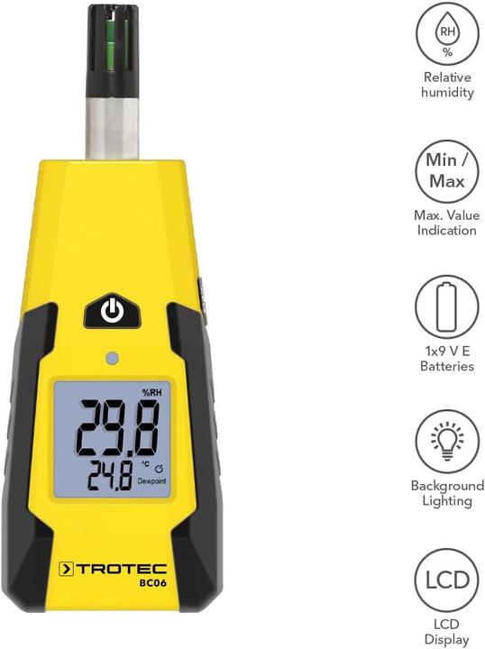 Produktbild Trotec BC06 Thermohygrometer