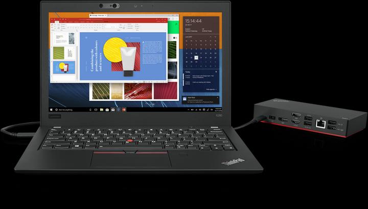 Produktbild Lenovo ThinkPad USB-C Dock 60W (2. Gen.) (USB-A, USB-C, 3 Ports)