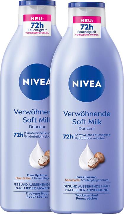 Produktbild NIVEA Verwöhnende Soft Milk DUO (Körpermilch, 800 ml)
