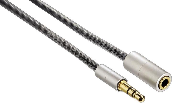 Productafbeelding Hama AluLine 2.0m (2 m, 3,5 mm aansluiting (AUX))