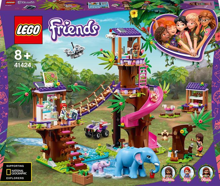 Image du produit LEGO Station de sauvetage des animaux dans la jungle (41424, LEGO Friends)