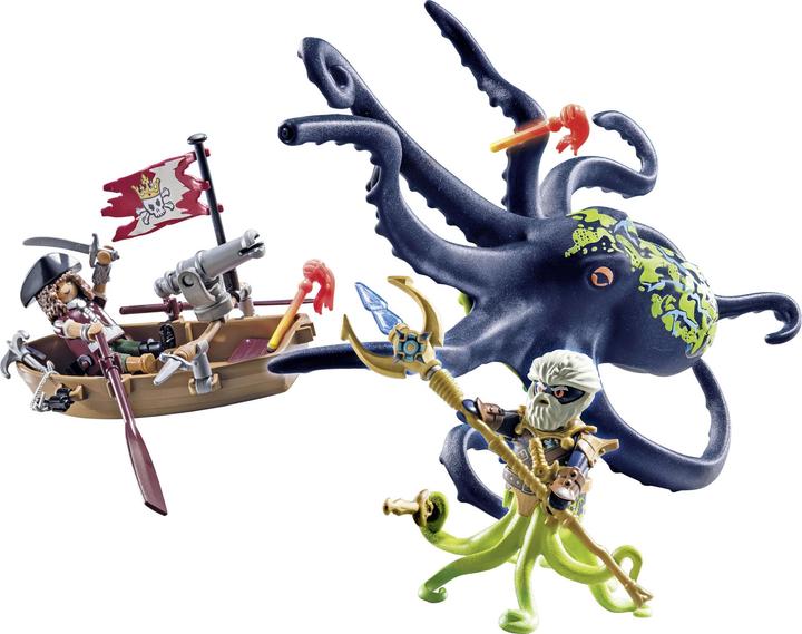 Image du produit Playmobil Combattre le poulpe géant (71419, Playmobil Pirates)
