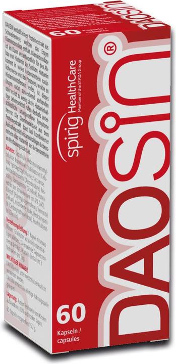 Image du produit Daosin Spirig (60 pièce(s), Capsules, Cachets, 37 g)