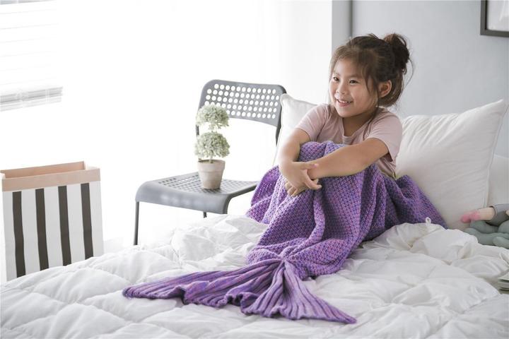Image du produit ASMI Couverture de sirène pour enfants 140cm