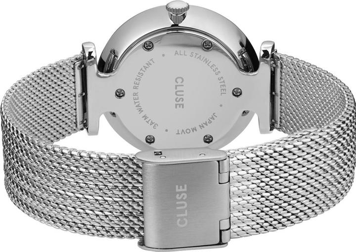 Immagine prodotto Cluse Triomphe Mesh Argento (Orologio da polso analogico, 33 mm)