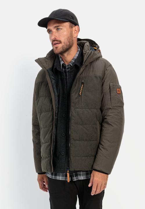 Actual product image Camel Active Quilted blouson with detachable hood (50)