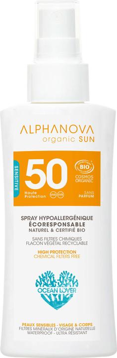 Produktbild Alphanova SUN Spray Reise SPF50 hypoallergen (Sonnenspray, SPF 50, 90 g)