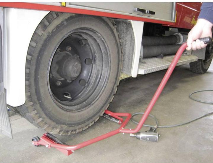 Productafbeelding Berger & Schröter Velgen en bandenstunter Montagehulp wiel dolly