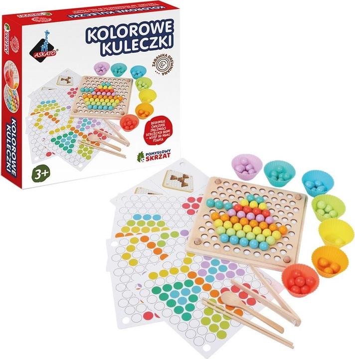 Actual product image Askato An ingenious gnome - colourful baubles (Polish)