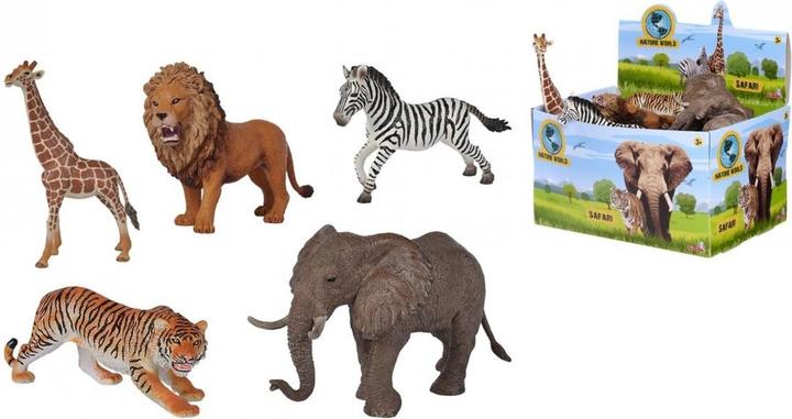 Actual product image Simba Safari animals, 5-sort.