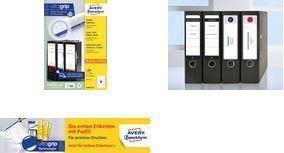 Produktbild Avery Ordneretiketten