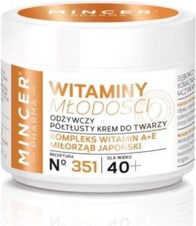 Produktbild Kenwood Witaminy Młodości 40+ Pflegende Halbfett-Gesichtscreme Nr. 351 50ml (Sonnencreme Gesicht, 50 ml)