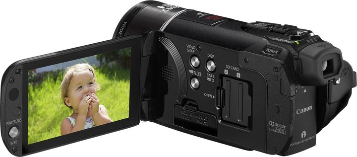 Actual product image Canon Legria HF S21, Full-HD Dual Flash Camcorder, 64GB (10 x)