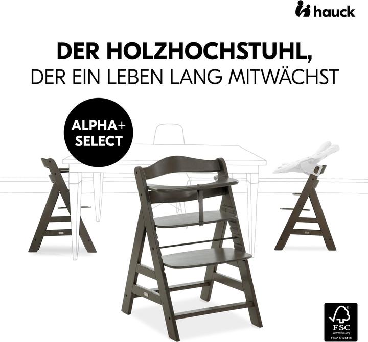 Actual product image Hauck Alpha+ Select (Highchair)