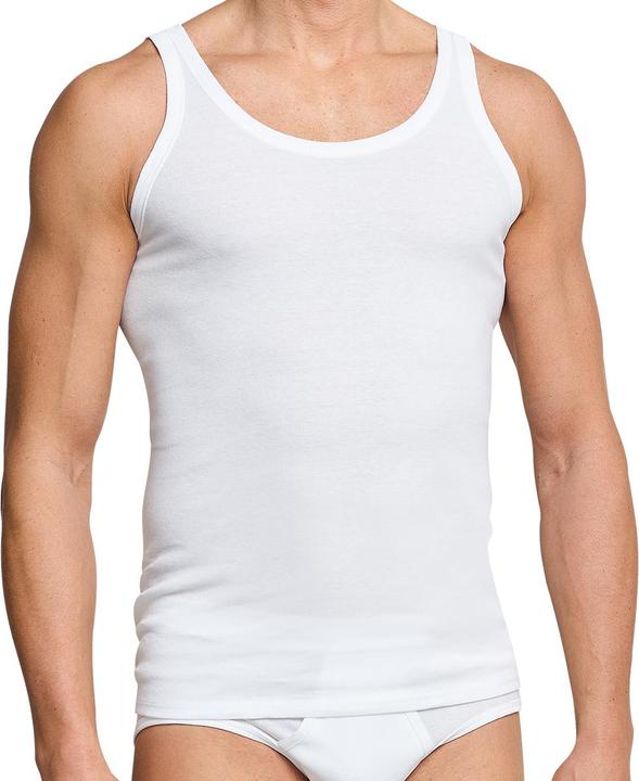 Produktbild Schiesser 4er Pack Cotton Essentials Feinripp Unterhemd (XXL)