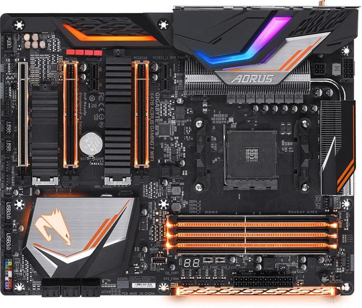 Gigabyte X470 Aorus Gaming 7 (AM4, AMD X470, ATX)