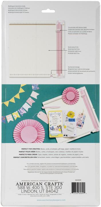 Produktbild We R Memory Keepers Metric Trim & Score Board (1 Blätter, 305 x 305 mm)