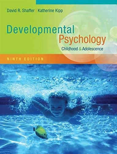 Actual product image Developmental Psychology (English, David Shaffer, Katherine Kipp, 2020)