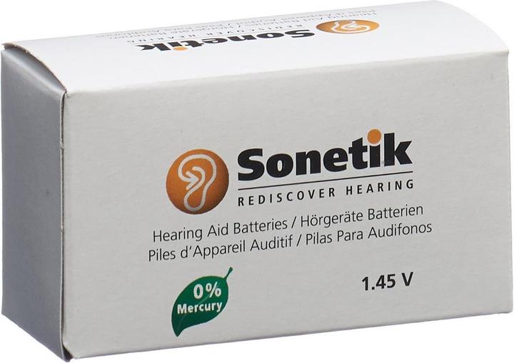 Produktbild Sonetik Hörgerät Batterien A10