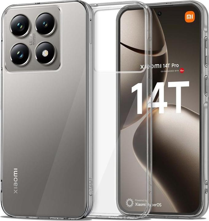 Image du produit Tech-Protect FlexAir Hybrid Case for Xiaomi 14T - Transparent (Xiaomi 14T)