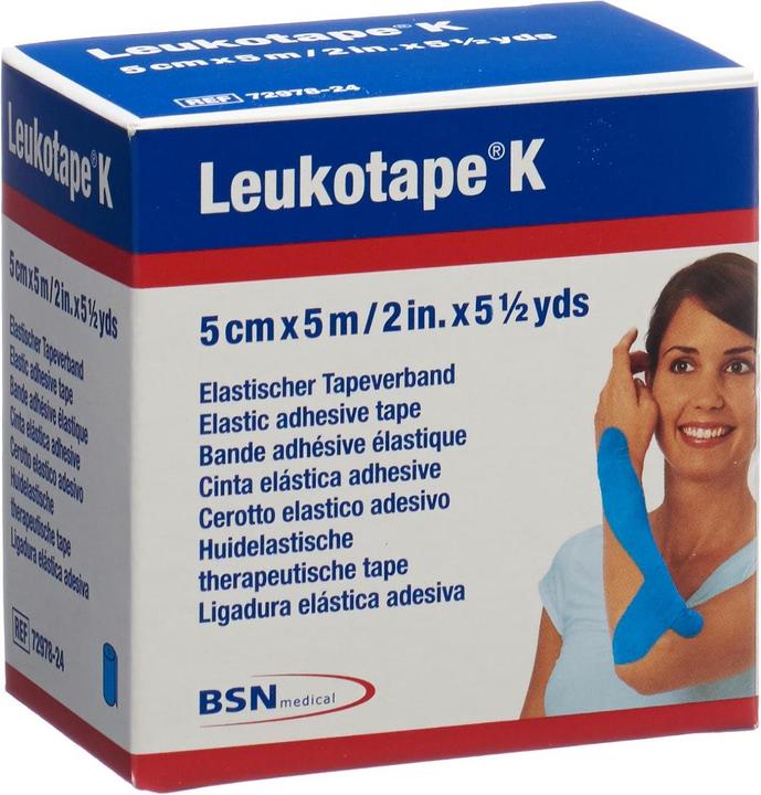 BSN K Pflasterbinde 5mx5cm hellblau (5 m)