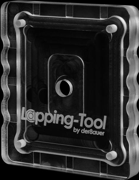 Actual product image Thermal Grizzly Lapping Tool for 13th Generation Intel CPU