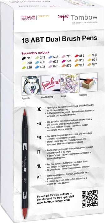 Actual product image Tombow Abt (Multicoloured, 18 x)