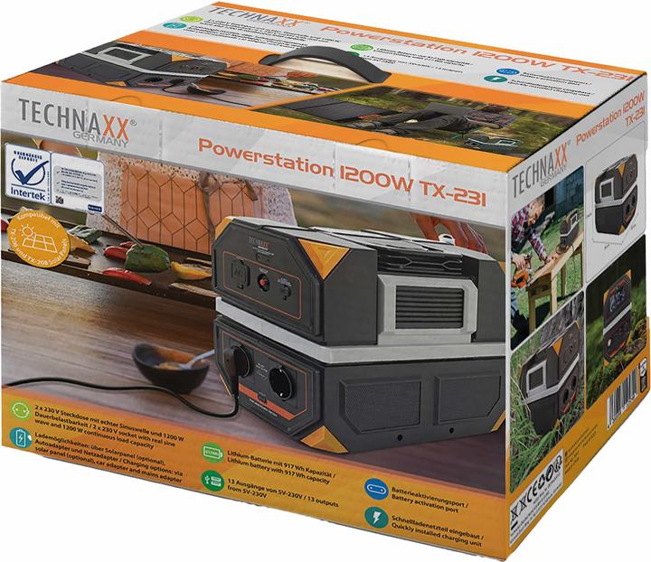 Actual product image Technaxx TX-231 (917.28 Wh, 12 kg)