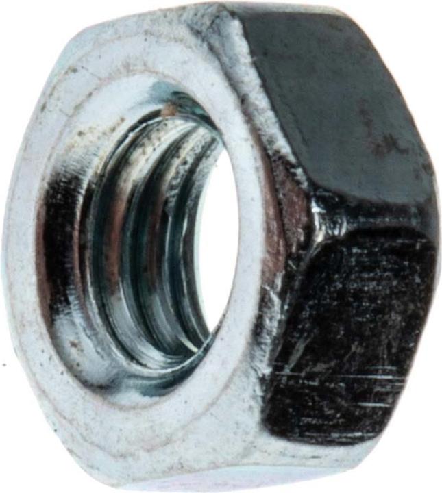 Actual product image Rs Pro Nuts steel galvanized M4 DIN 934 (M4)