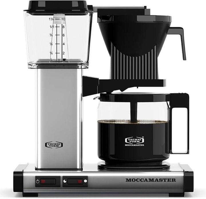 Produktbild Moccamaster Kaffemaskine, automatisk, poleret sølv