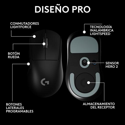 Produktbild Logitech Pro X Superlight 2 Dex (Kabellos, Kabelgebunden)
