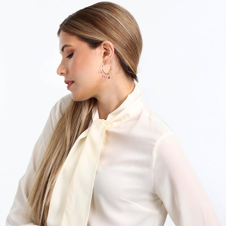Image du produit La Petite Story Boucle d'oreille unique Star (Acier inoxydable)